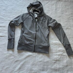 Patagonia Gray Athletic Jacket with Hood